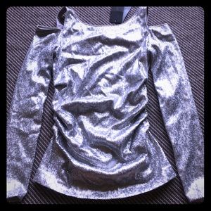 Donna Karan NWT Sequined Blouse